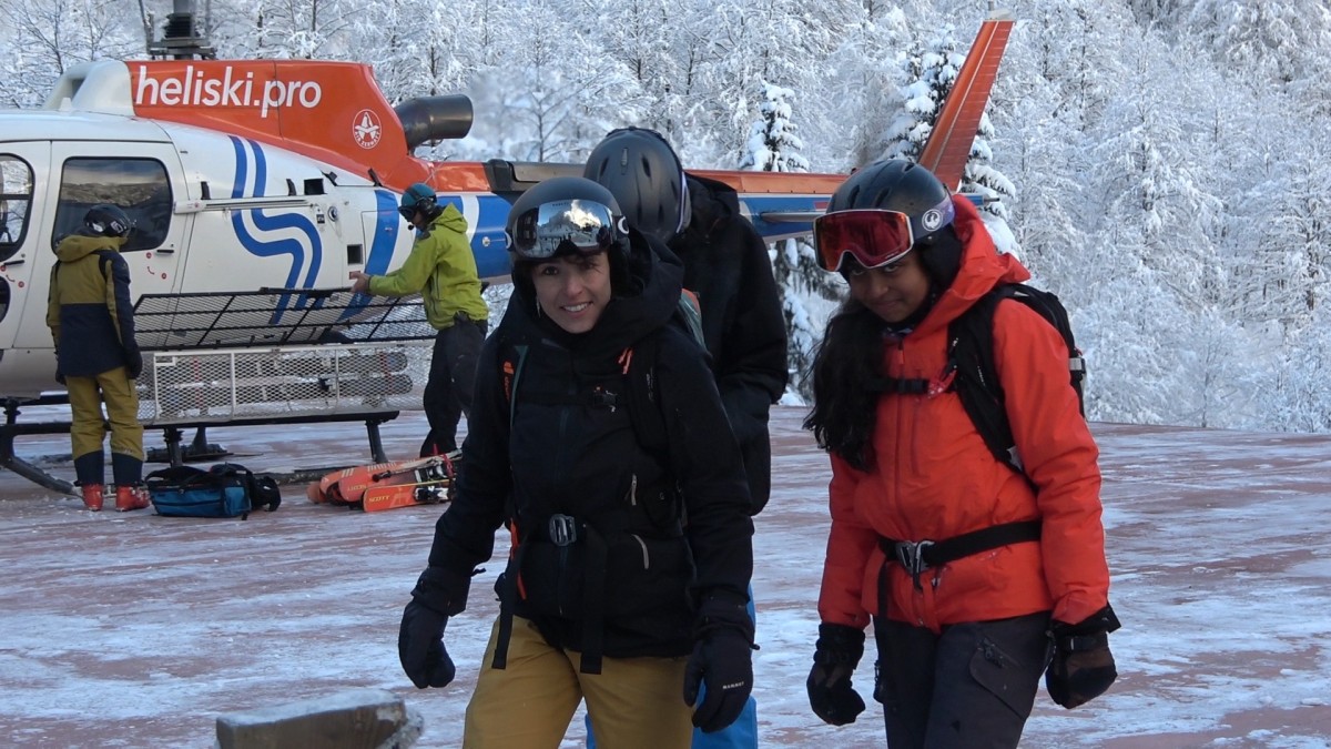 Kaçkar Dağları'nda "heliski" heyecanı başladı