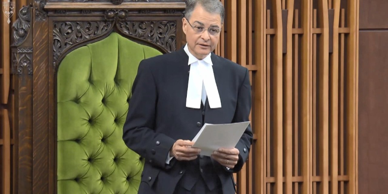 Kanada Avam Kamarası Başkanı Rota, İstifa Etti