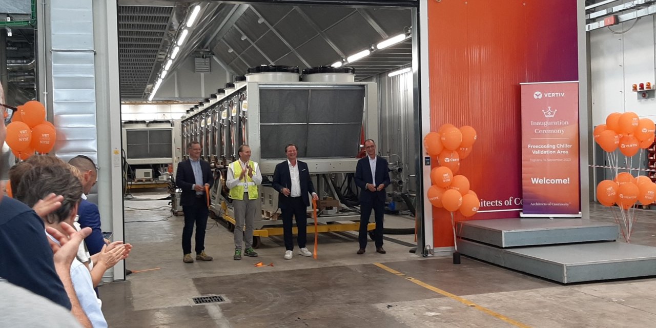Vertiv, Soğutulmuş Su Çözümleri İçin Üretim Kapasitesini Artırıyor