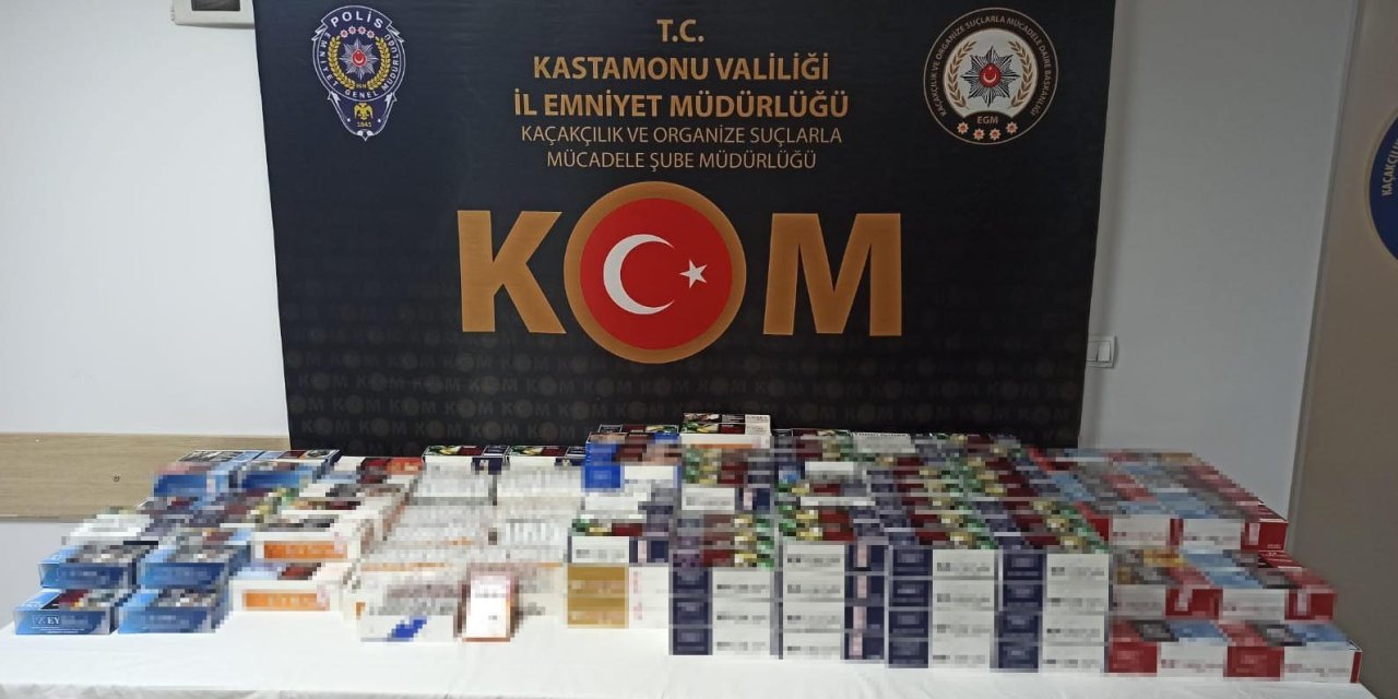 Kastamonu'da Tütün Kaçakçılığı Operasyonu: 2 Gözaltı