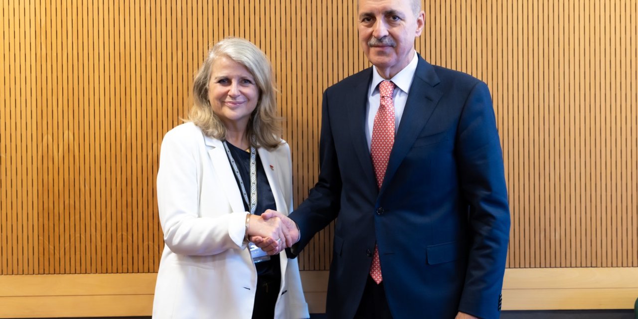 Tbmm Başkanı Kurtulmuş, Nato Parlamenter Asamblesi Başkanı Maylam İle Görüştü - Ek Fotoğraflar