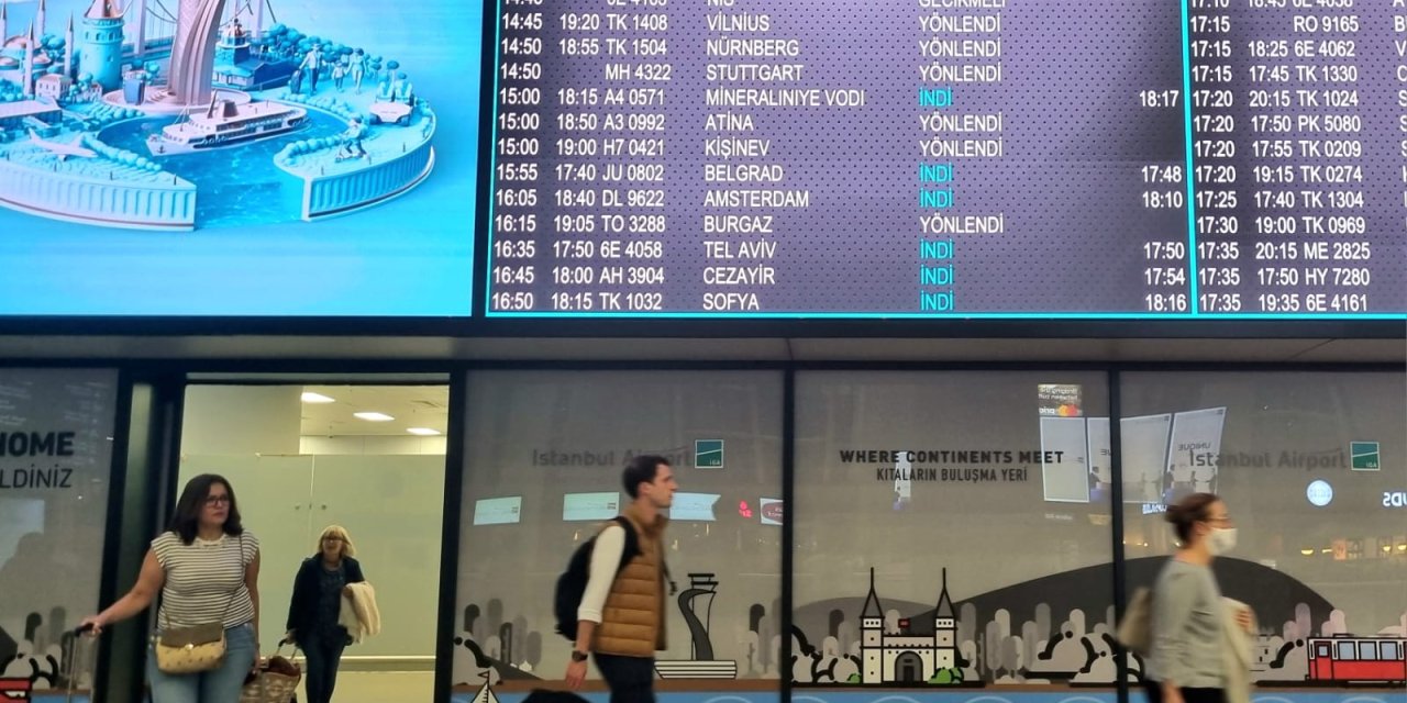 Kuvvetli Yağış Hava Ulaşımını Da Olumsuz Etkiledi