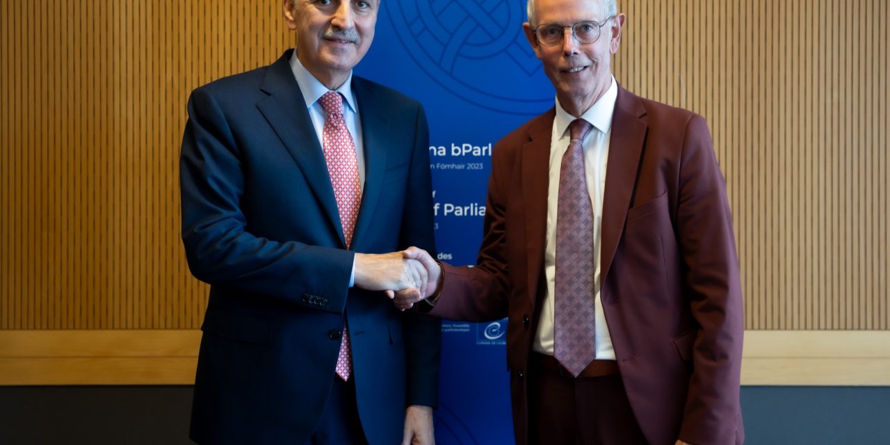 Kurtulmuş, Avrupa Konseyi Parlamenterler Meclisi Başkanı Kox İle Görüştü