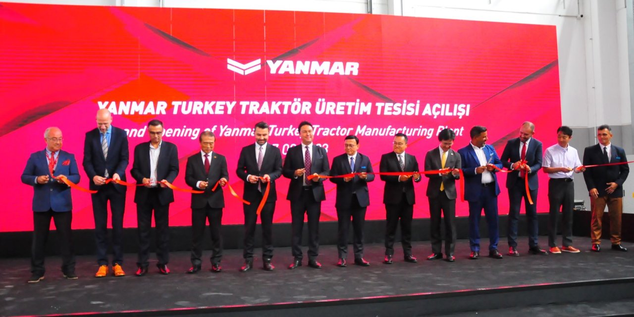 Yanmar, Türkiye’deki Yeni Traktör Fabrikasını İzmir’de Açtı