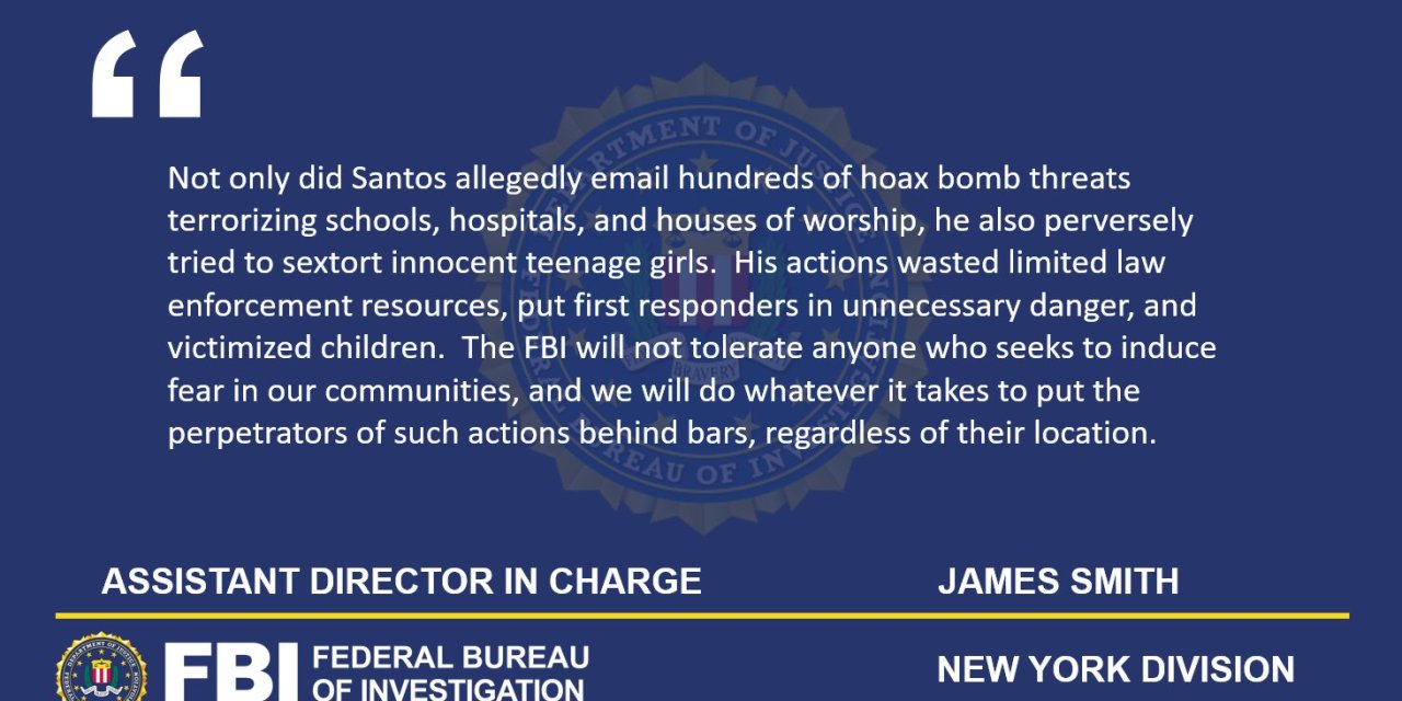 Perulu Bir Kişi, Abd’de 150’den Fazla Bomba Tehdidinde Bulundu