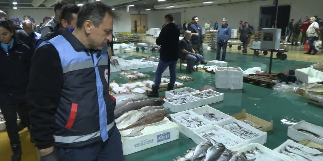 Marmara Denizi'nde Balık Denetimi