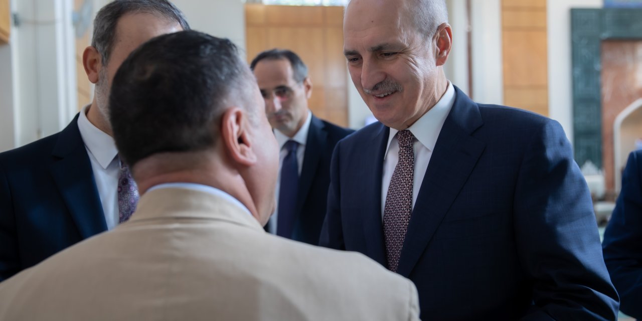Tbmm Başkanı Kurtulmuş, İslam Kültür Merkezi’ni Ziyaret Etti