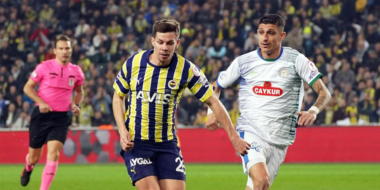 Fenerbahçe ile Çaykur Rizespor 43. randevuda