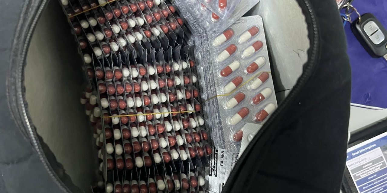 Tekirdağ'da, 3 Bin 570 Sentetik Uyuşturucu Hap Ele Geçirildi