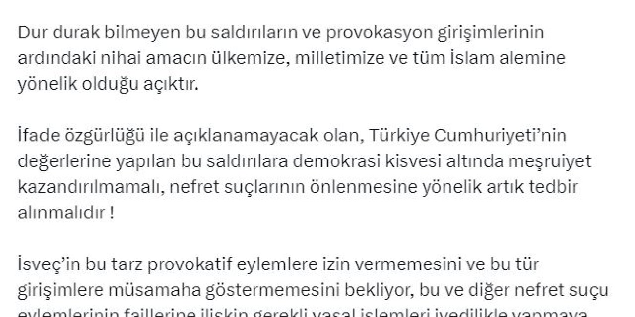 Cumhurbaşkanı Yardımcısı Yılmaz: Sayın Cumhurbaşkanımızı Hedef Alan Saldırıyı Lanetliyorum