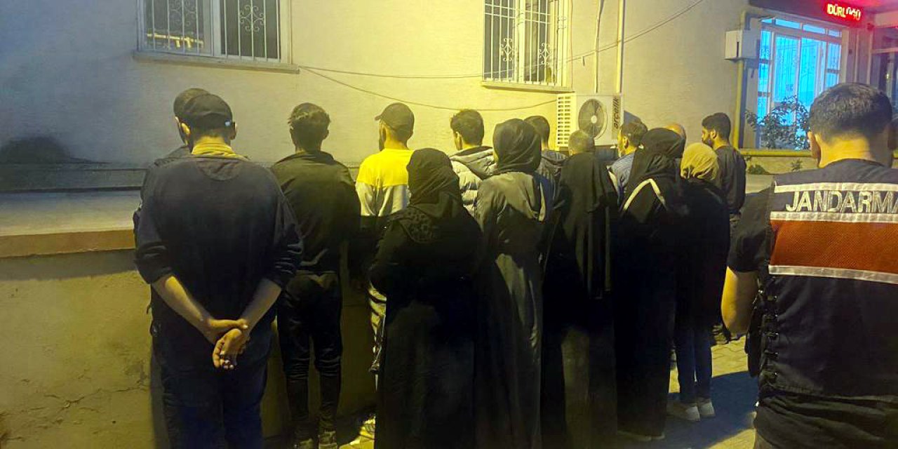 Kilis’te, 16 Kaçak Göçmen Yakalandı
