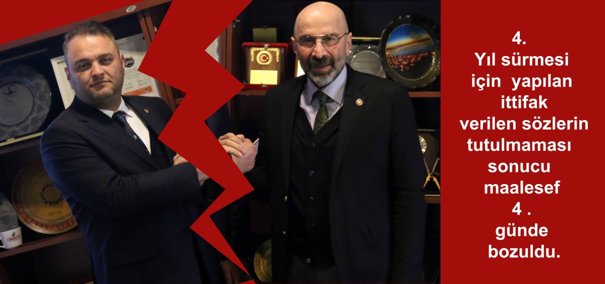 Rize Ziraat Odasında Kriz!