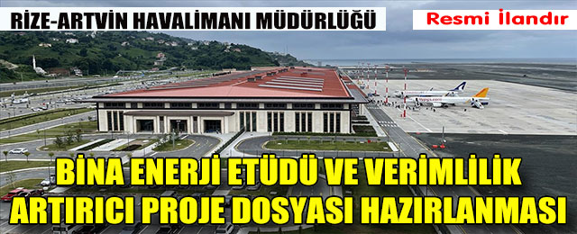 Bina Enerji Etüdü ve Verimlilik Artırıcı Proje Dosyası Hazırlanması