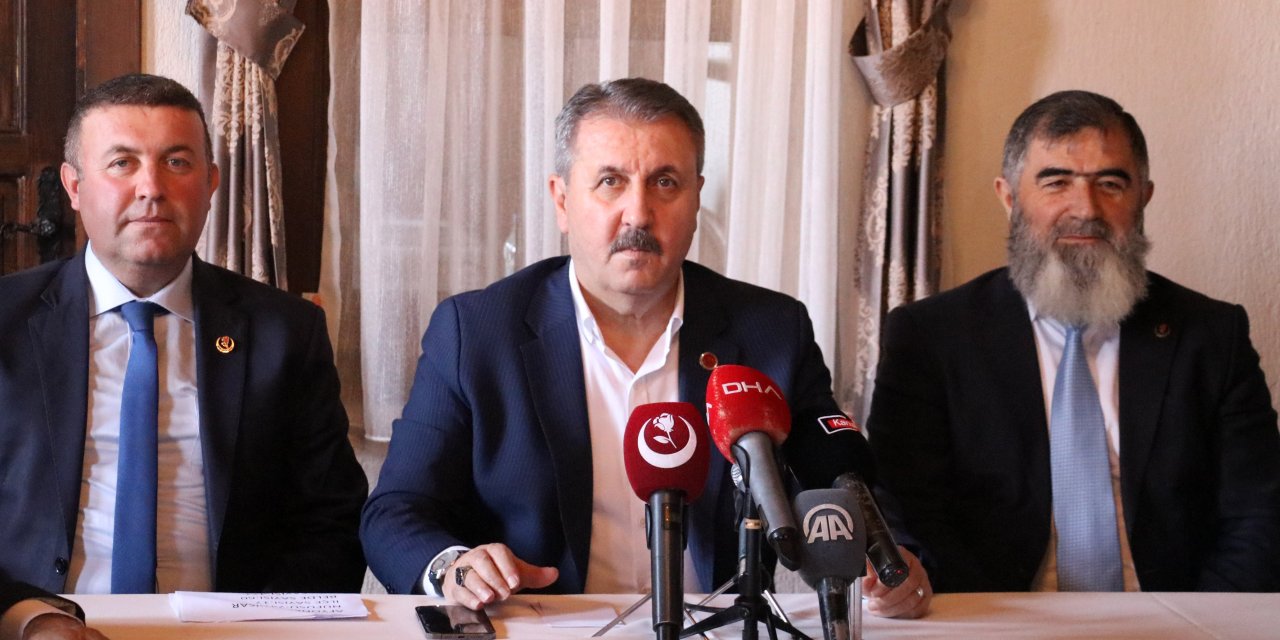 Bbp Lideri Destici: Türk Milleti Terör Saldırılarına Prim Vermeyecektir