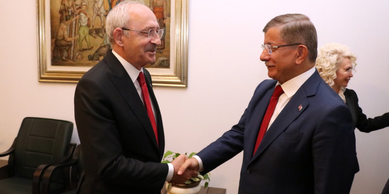 Kılıçdaroğlu, Karamollaoğlu Ve Davutoğlu İle Görüştü