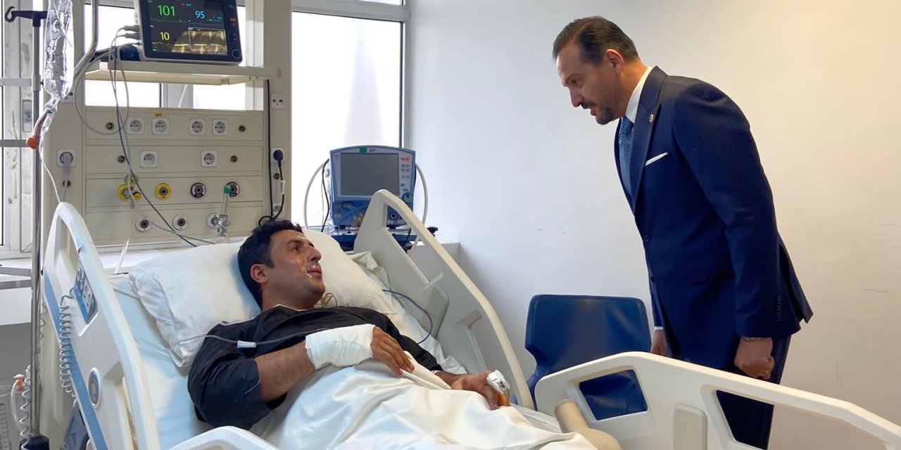 İyi Partili Zorlu, Yaralı Polisleri Ziyaret Etti