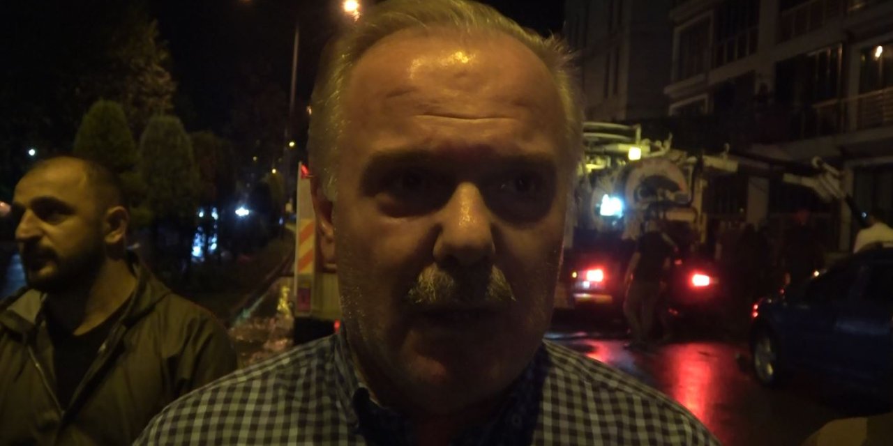 Sürmene'de su basan evlerde mahsur kalanlar itfaiye yardımı ile çıkartıldı