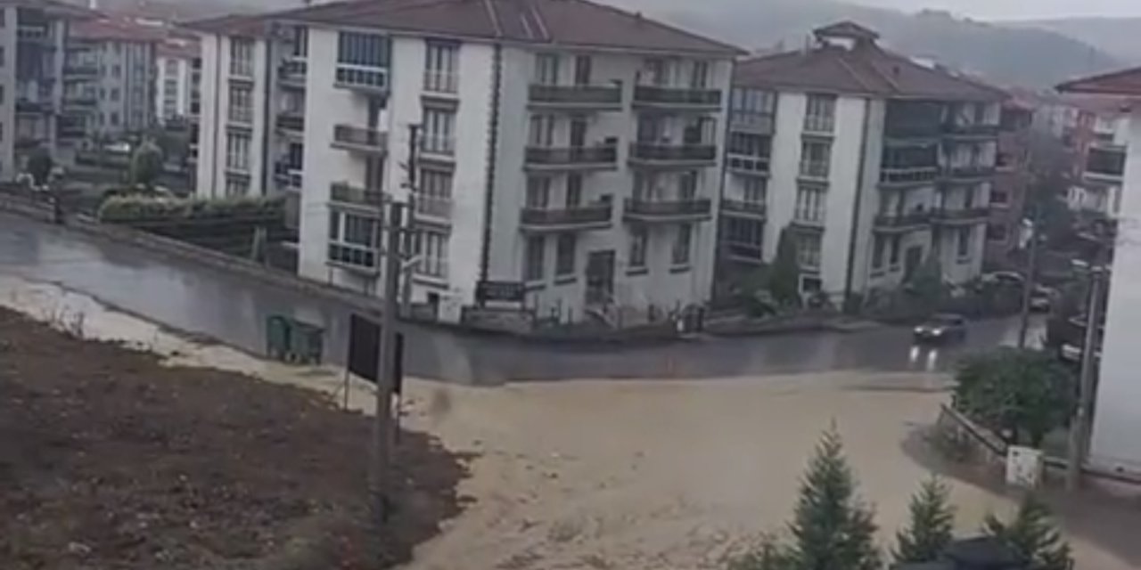 Bartın'da Sağanak Su Baskınlarına Sebep Oldu