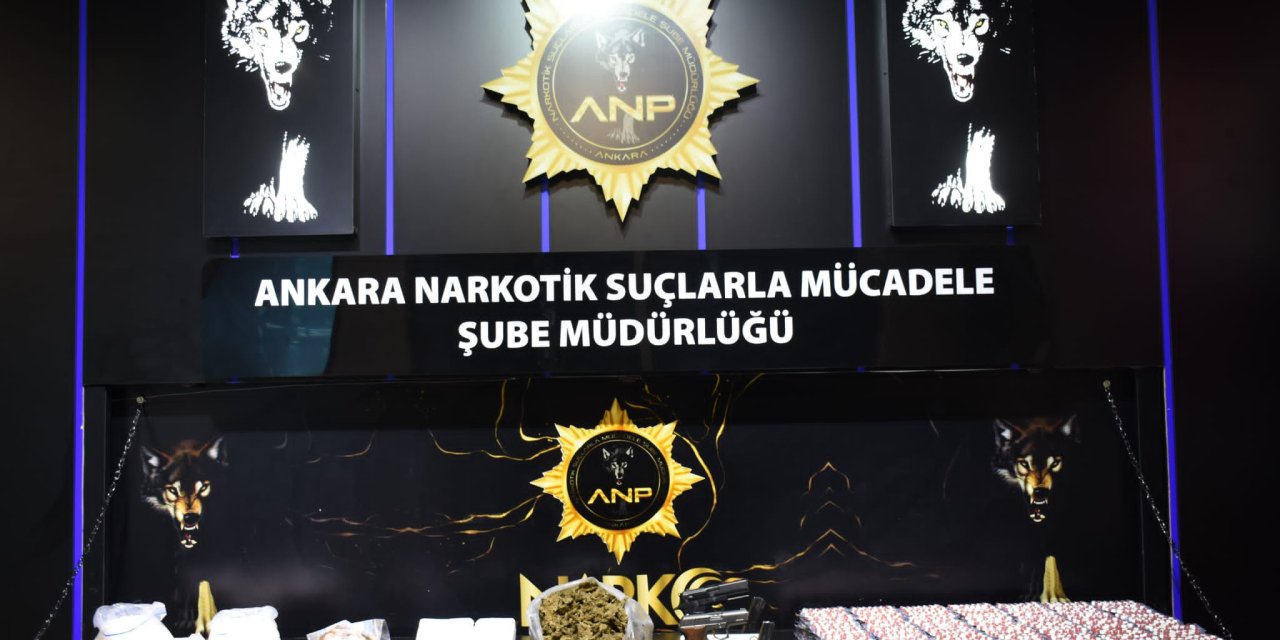 Ankara'da Uyuşturucu Operasyonlarında 39 Tutuklama