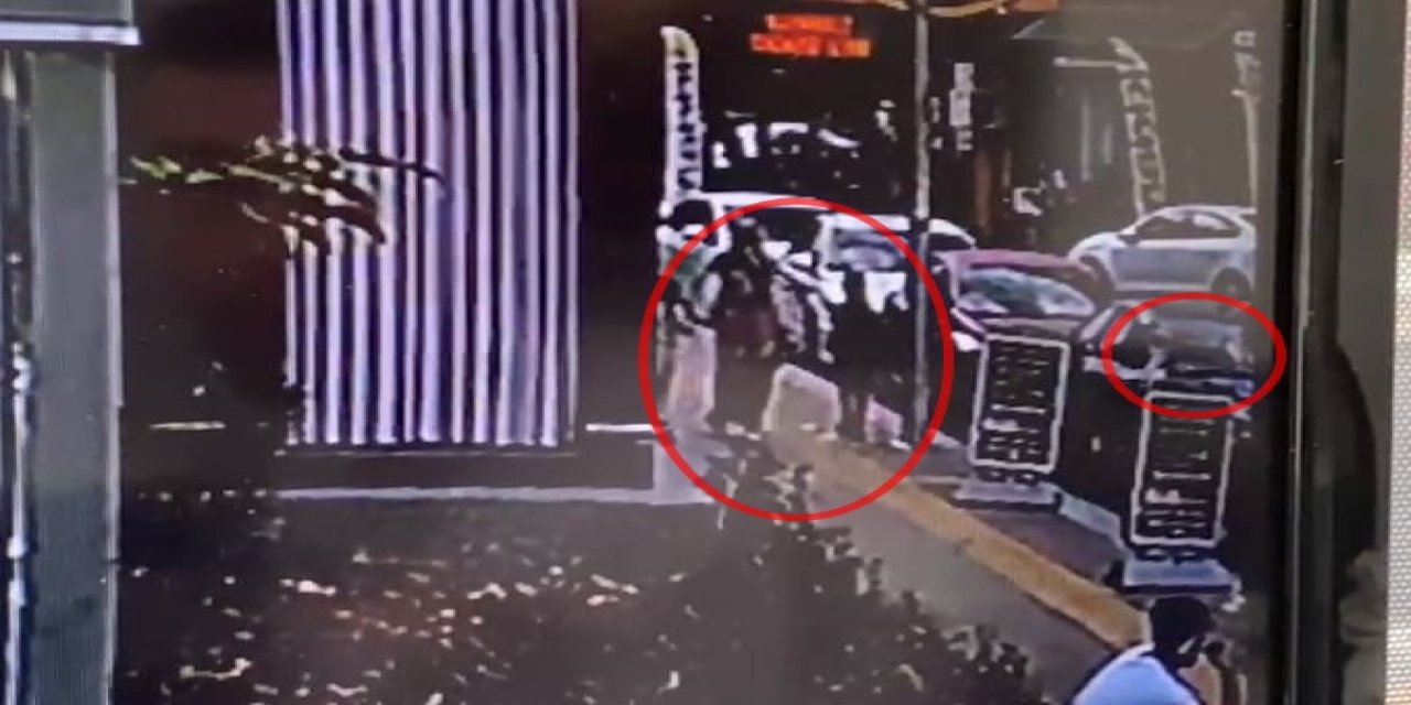Diyarbakır'da, Yoldan Geçen Anne-kızın Yaralandığı, İş Yerine Silahlı Saldırı Kamerada