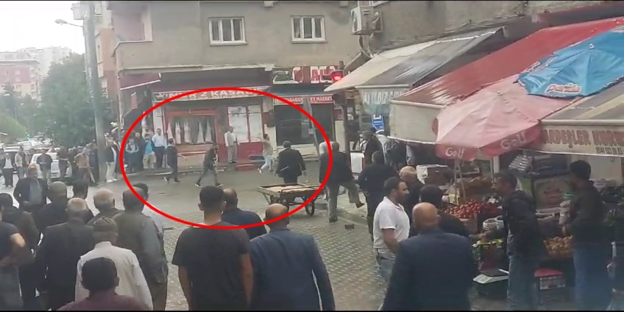 Siirt’te İki Grup Arasındaki Kavga Kamerada