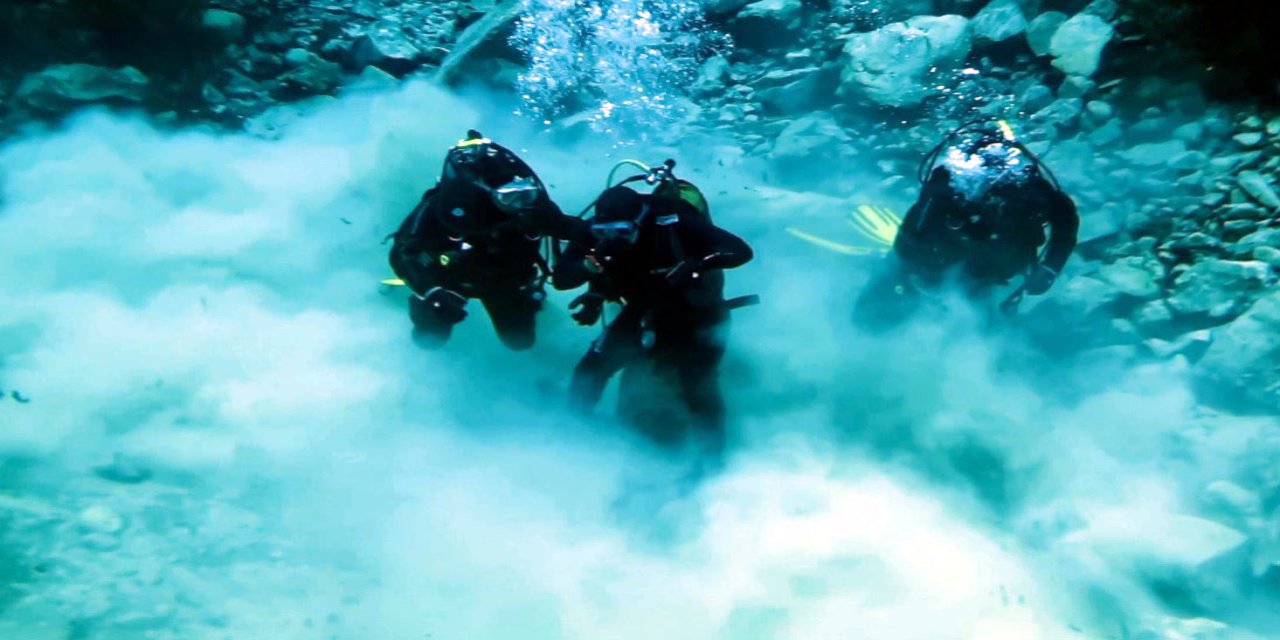 'Doğal Akvaryum' Gökpınar Gölü'nde Tüplü Temizlik
