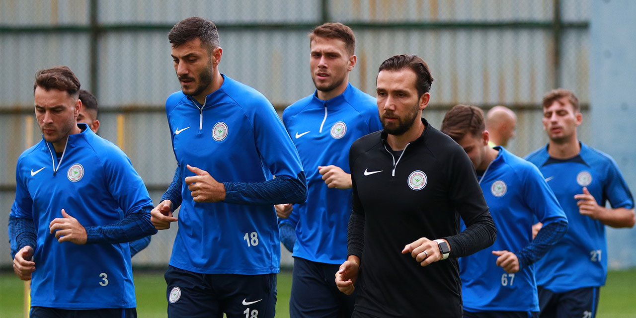 Çaykur Rizespor, Yılport Samsunspor maçı hazırlıklarına başladı
