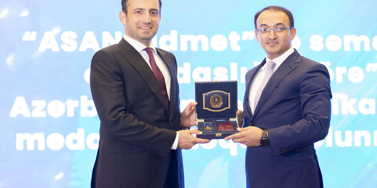 Selçuk Bayraktar'a Azerbaycan'dan Madalya