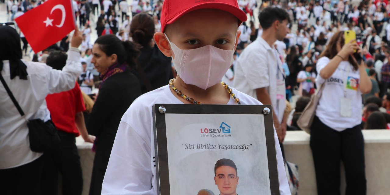 Lösemili Çocukların Şehit Astsubaya Vefası