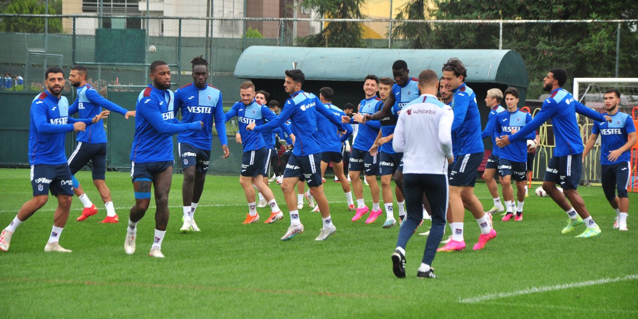 Trabzonspor’da 6 Eksikli İdman