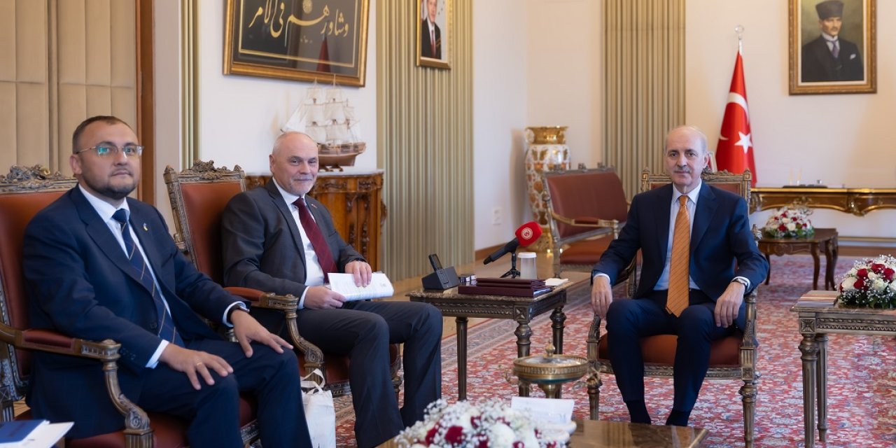Tbmm Başkanı Kurtulmuş, Çekya Ve Ukrayna Büyükelçilerini Kabul Etti
