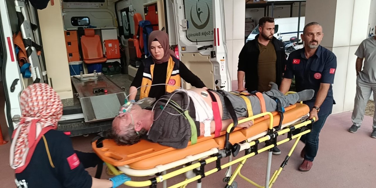 Tadilat Yaparken Elektrik Akımına Kapılan Çift, Ağır Yaralandı