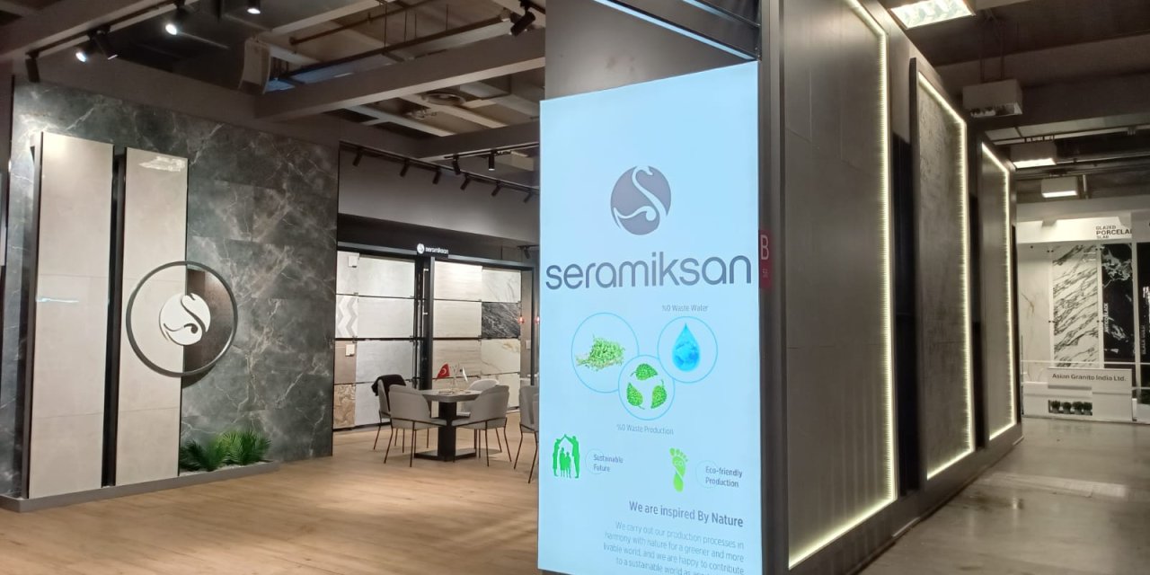 Seramiksan, Sürdürülebilir Ürünlerini Cersaie Fuarı’nda Sergiledi