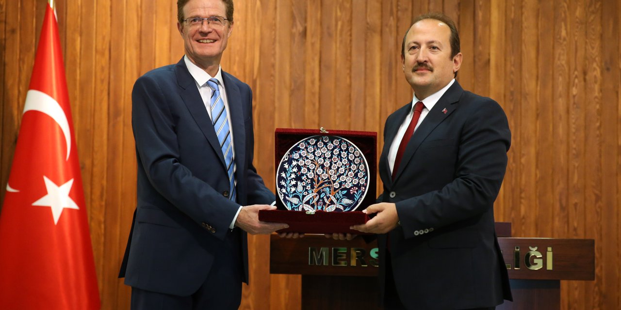 Ab Türkiye Delegasyonu Başkanı Mersin'de