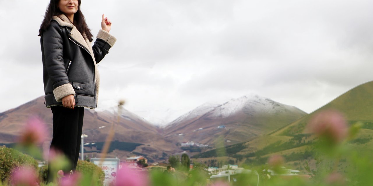 Palandöken'e Mevsimin İlk Karı Düştü