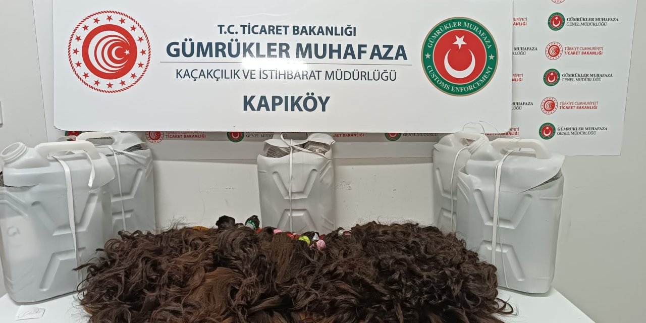 Van'da 1,3 Milyon Tl Değerinde Kaçak İnsan Saçı Ele Geçirildi