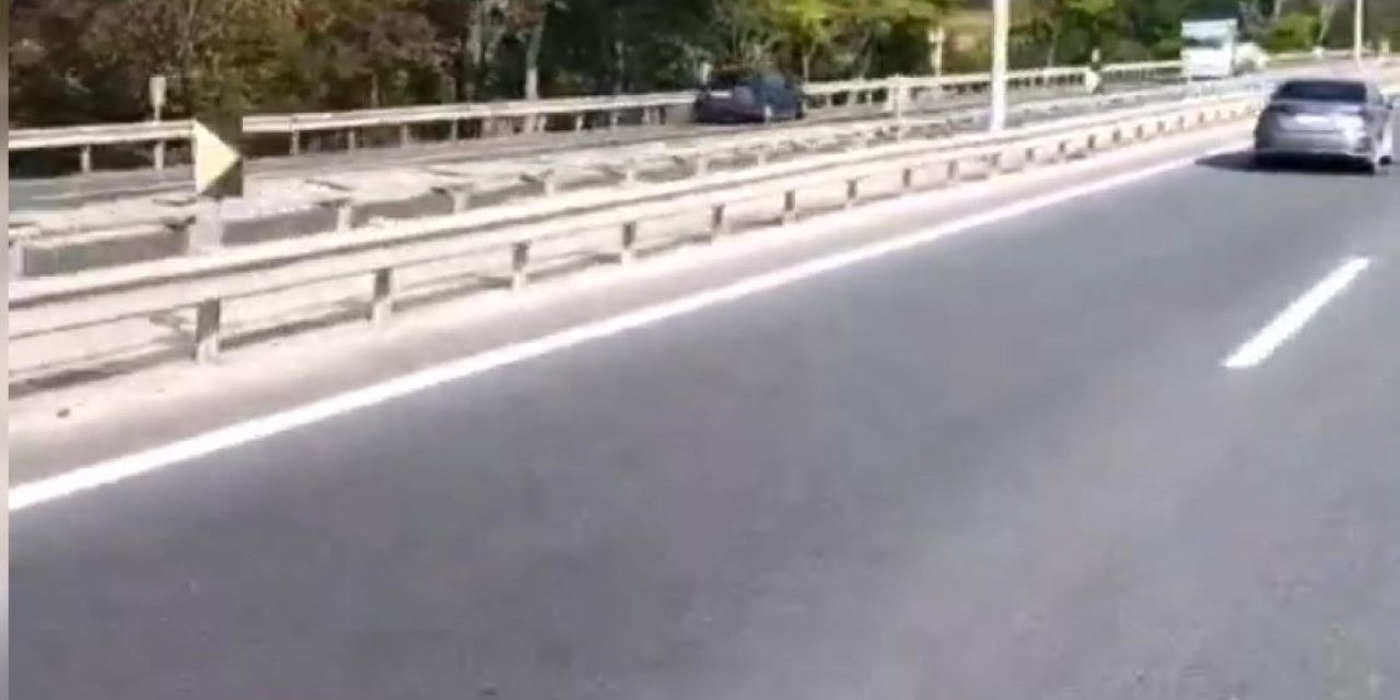 Silivri'de Kilometrelerce Ters Yönde İlerledi