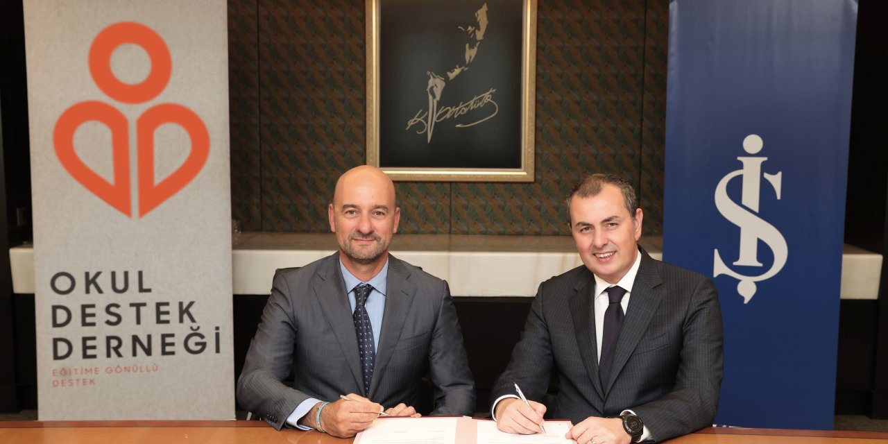 İş Bankası Ve Okul Destek Derneği İş Birliğiyle Öğrencilere Uzaktan Eğitim Desteği