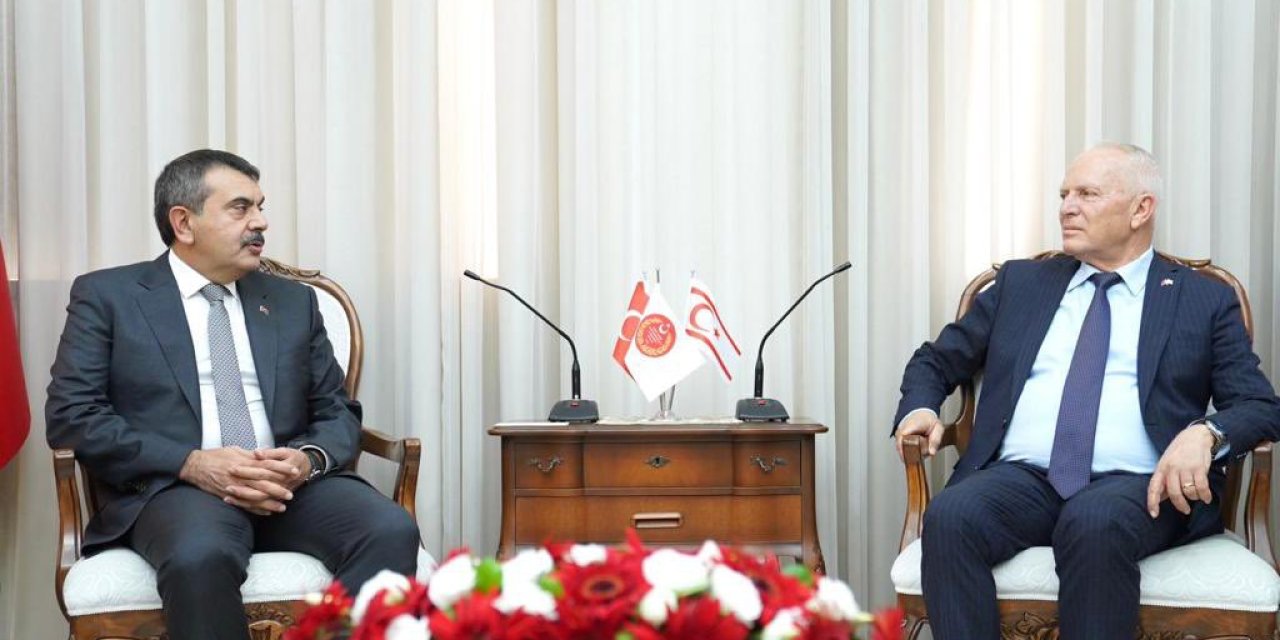 Bakan Tekin, Kktc Cumhuriyet Meclisi Başkanı Töre İle Görüştü