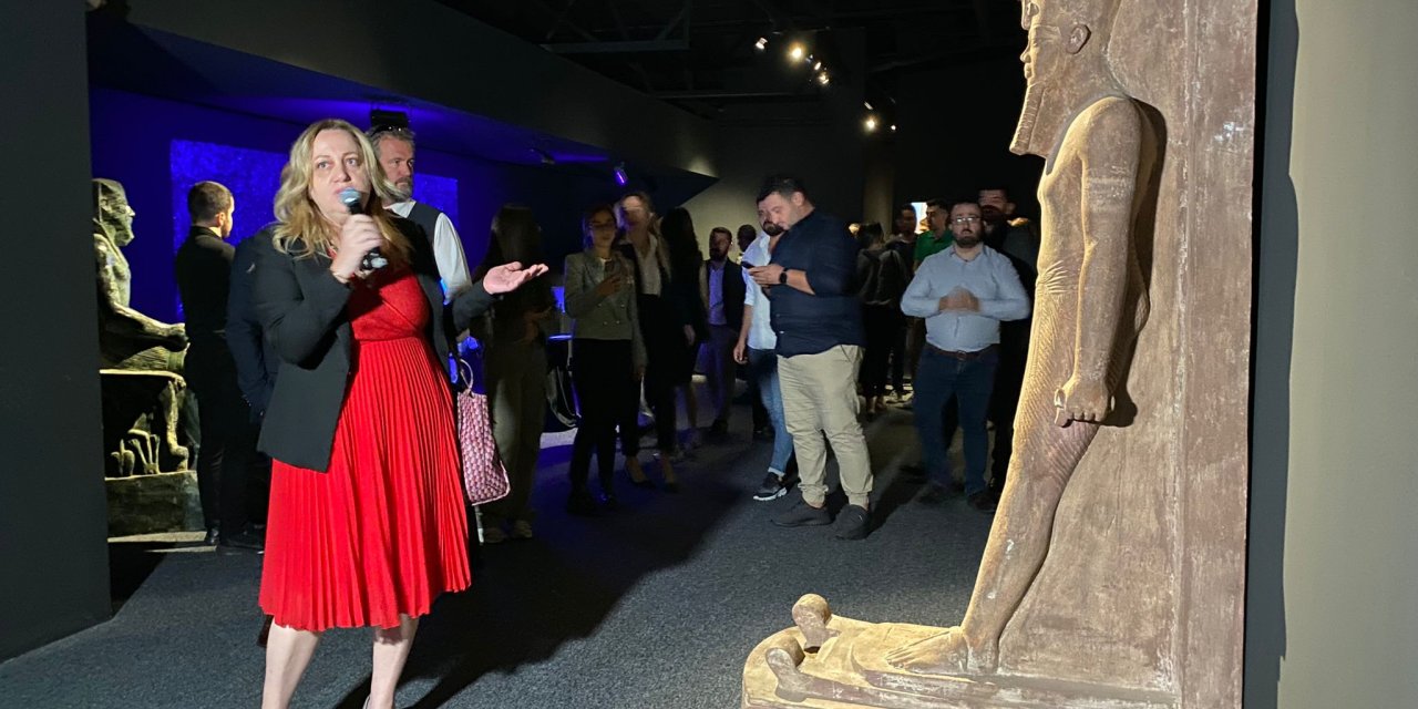 Tutankhamun’un Hazineleri Sergisi, Akvaryum'da Açıldı