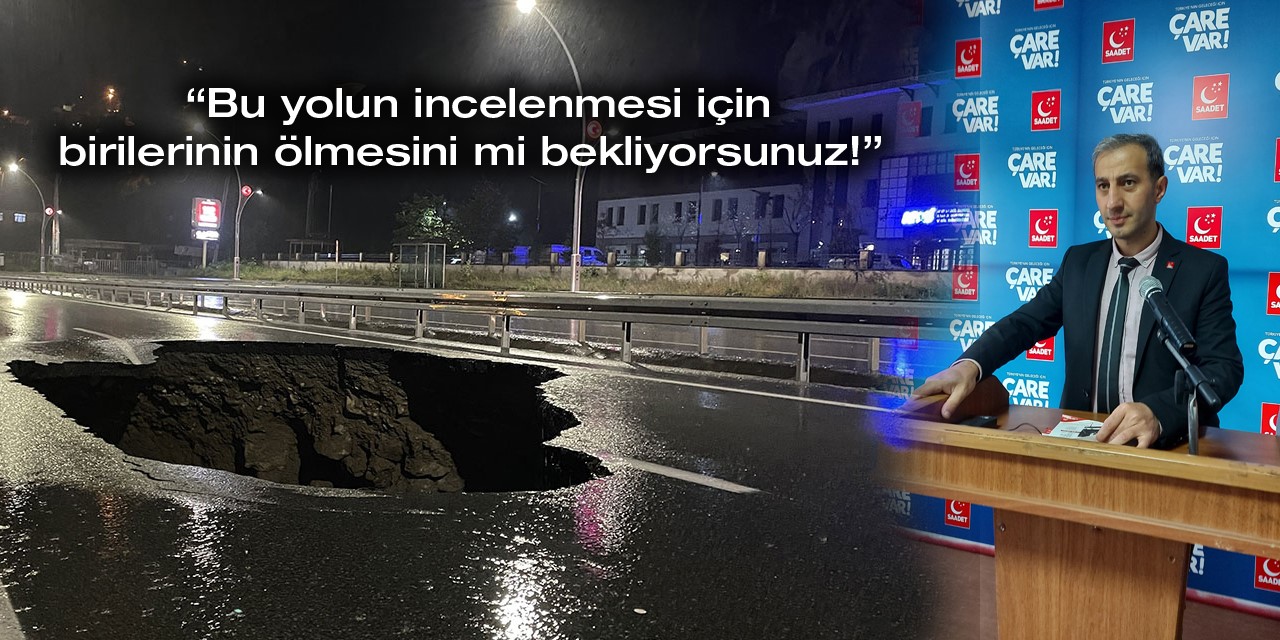Bu Yolun Sorumlusu Kim ! Neden İncelenmiyor?