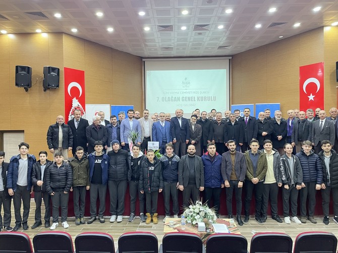 Rize İlim Yayma Cemiyeti’nde Ali Yazıcı, Yeniden Başkan Oldu