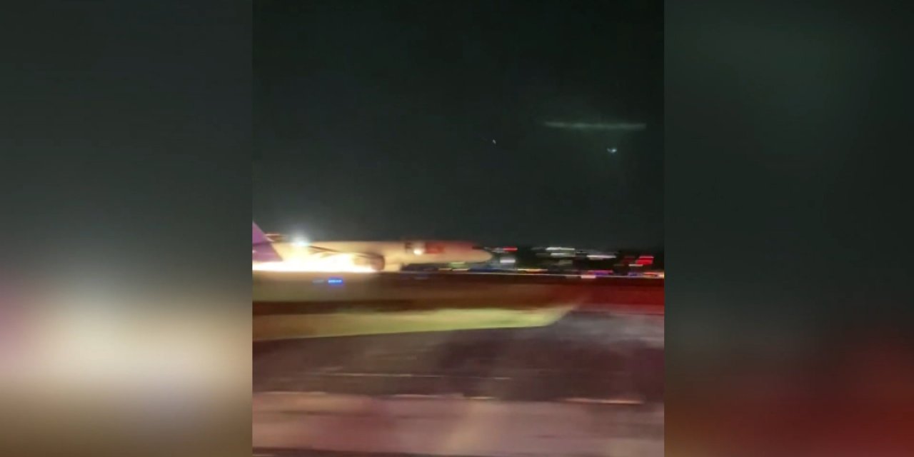 Abd’de İniş Takımı Arıza Yapan Uçak, Gövdesi Üzerine İniş Yaptı