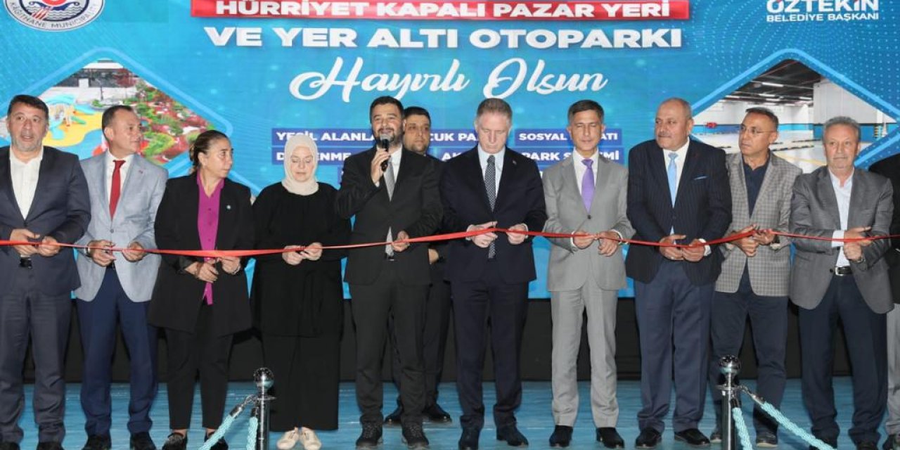 Kağıthane’de Otopark Ve Pazaryeri Açıldı