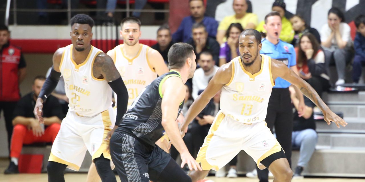 Samsunspor - Merkezefendi Belediyesi Basket: 95-85