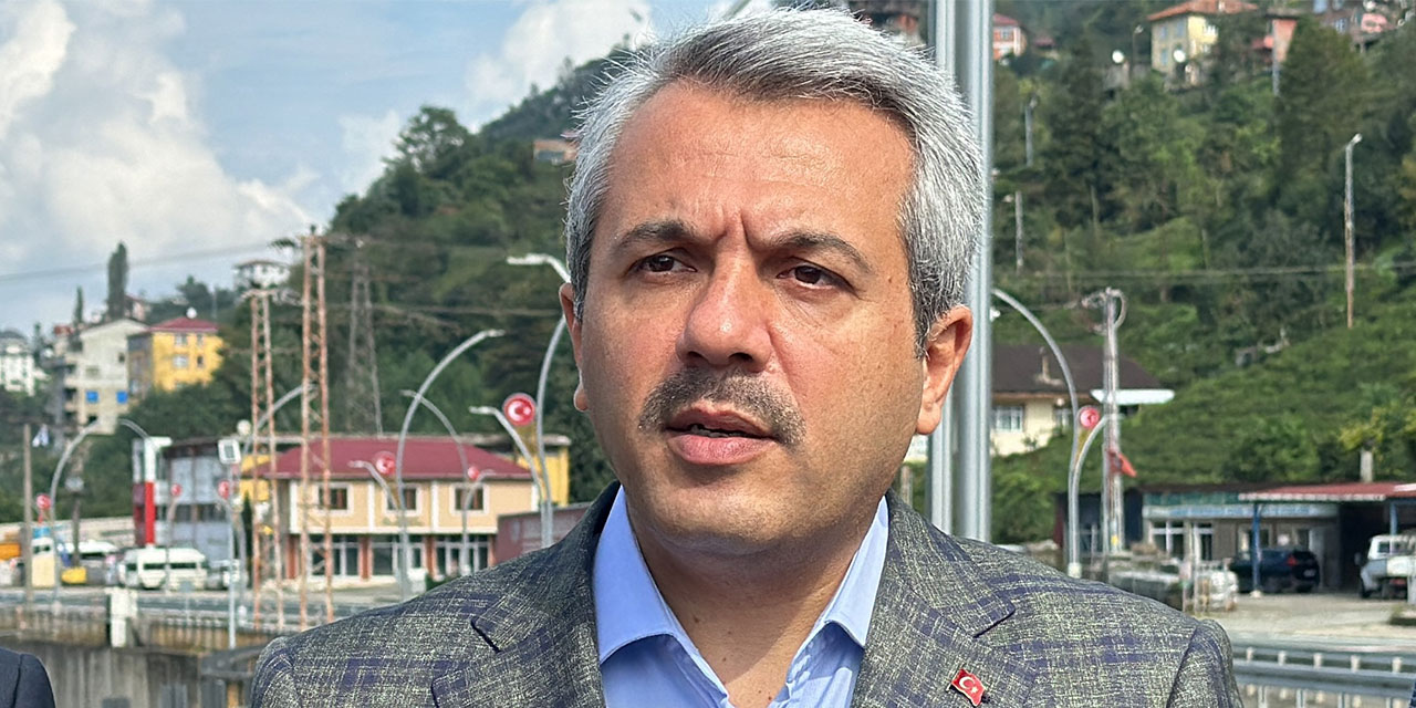 Rize'de Yağışlar Sonrası Yollar Ve Derelerde İnceleme