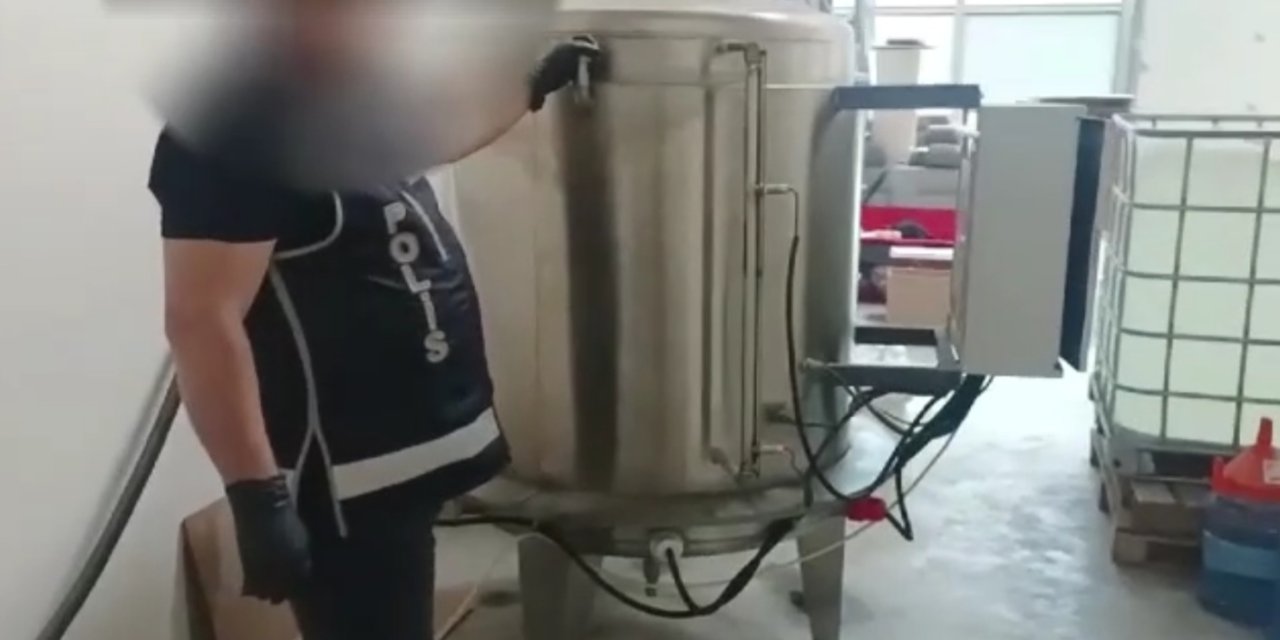 Tekirdağ'da 12 Ton Etil Alkol Ele Geçirildi