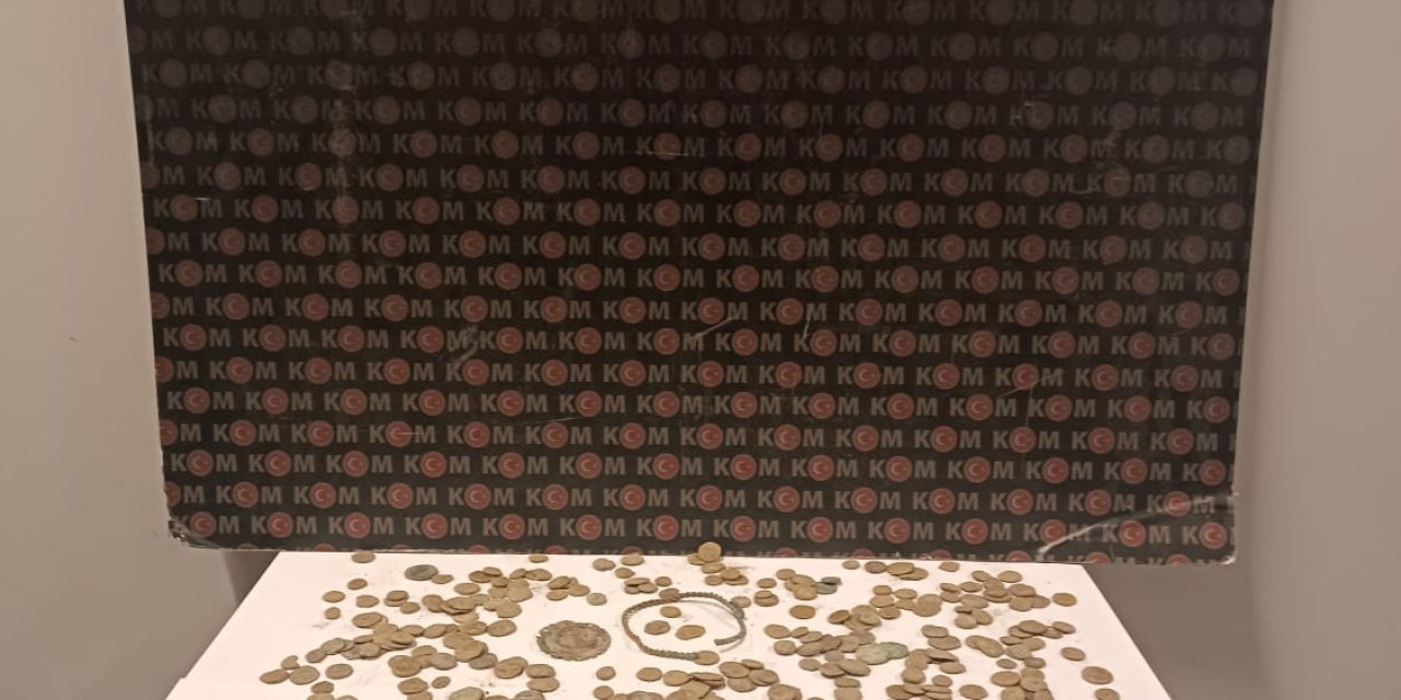 Kayseri'de 773 Adet Tarihi Sikke Ele Geçirildi