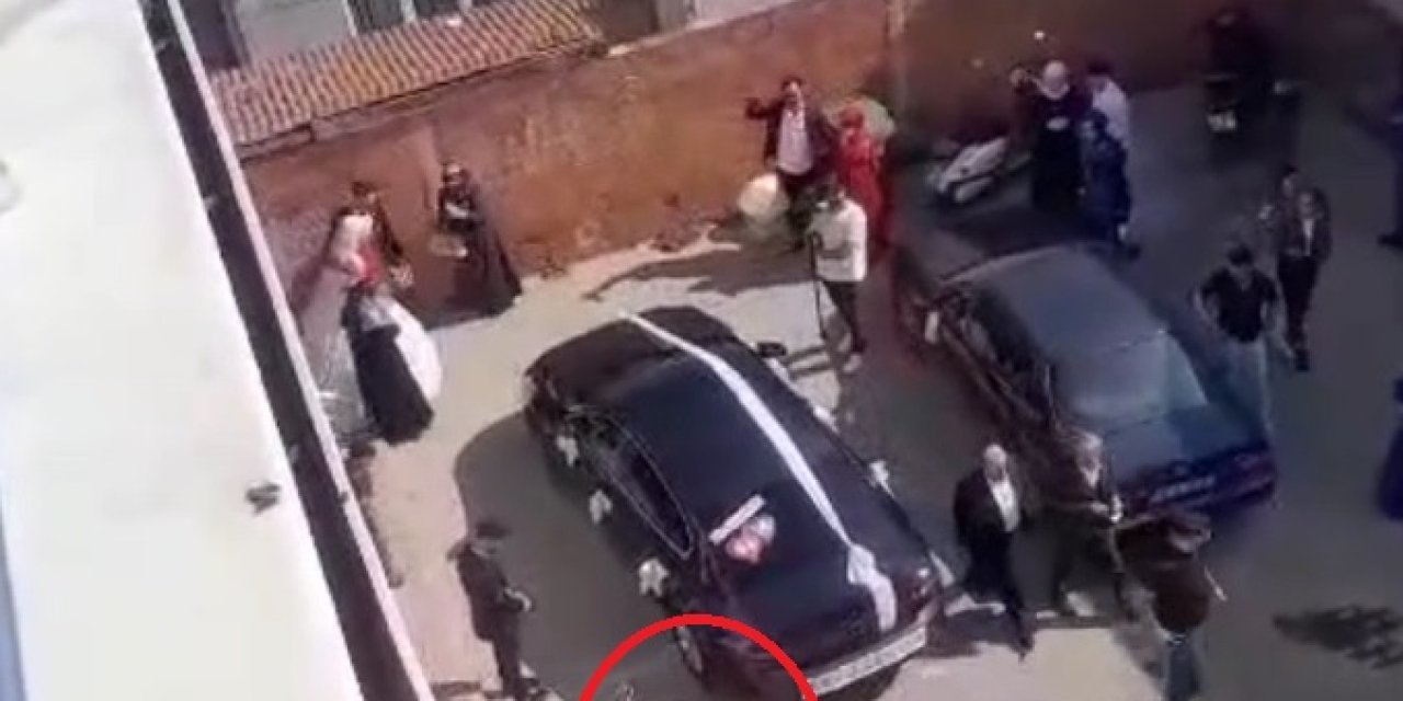 Gelin Çıkarma Sırasında Havaya Ateş Etti, Gözaltına Alındı