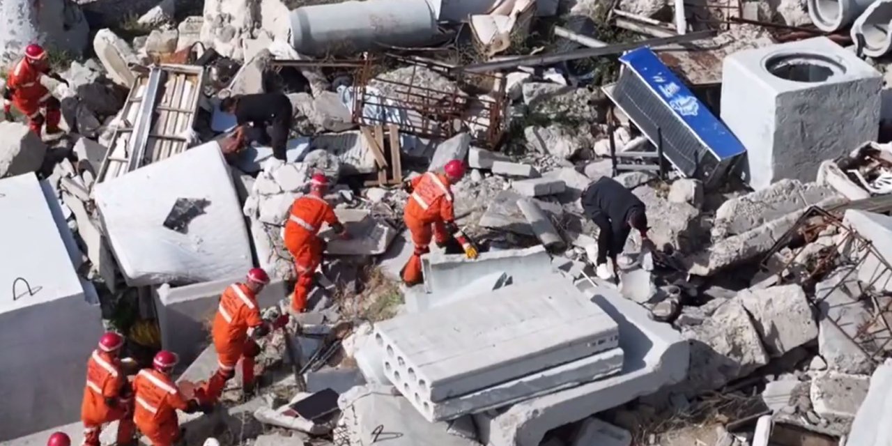 Tsk İnsani Yardım Taburu'ndan Tatbikat